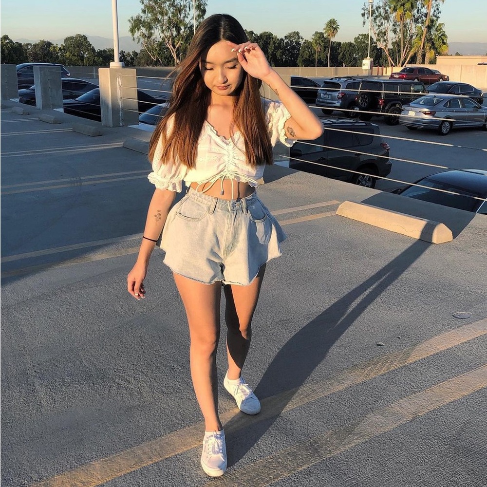 Missguided Flare Shorts